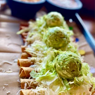 a close up of a plate of food