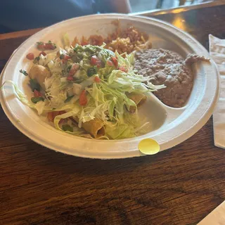 3 Taquitos Combo