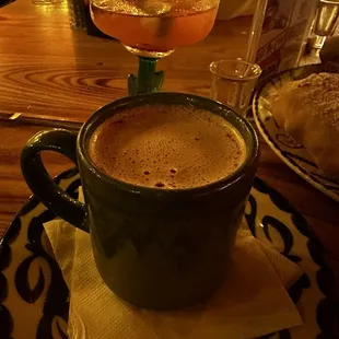 Mexican hot chocolate  Margarita