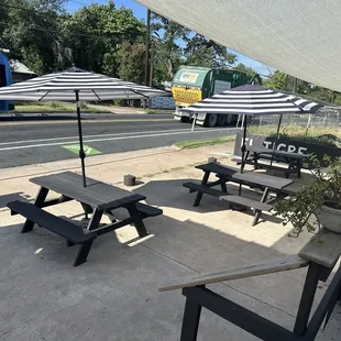 Outdoor seating