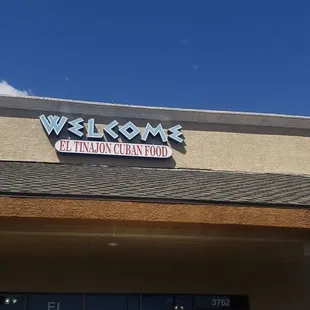 the front of a restaurant