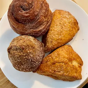 Assorted pastries