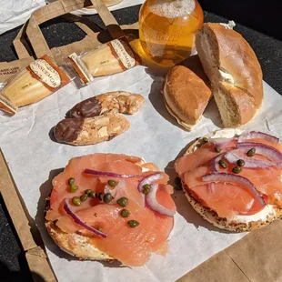 Lox Bagel