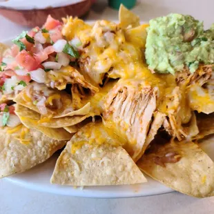 Shredded Chicken Nachos