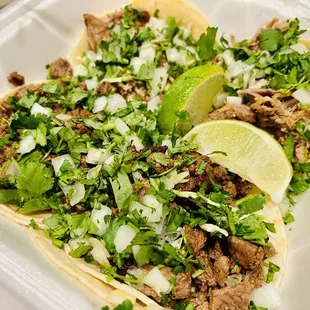 Taco Tuesday: carnitas and carne asada