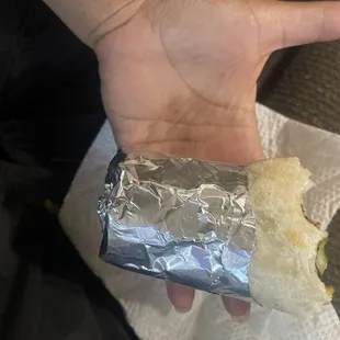 Half a burrito for 11$