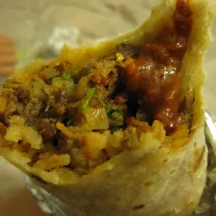 Carne Asada Burrito