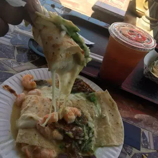 Shrimp Quesadilla