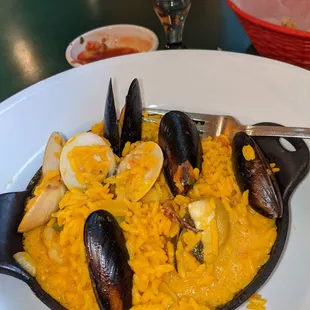 Lunch paella! Ole'