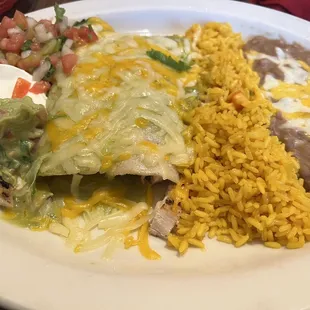 Grilled Chicken Breast Enchilada