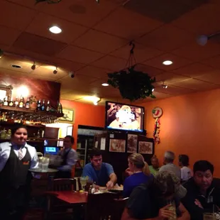 Looking towards the bar.