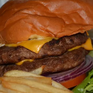 Food, Double Cheeseburger.