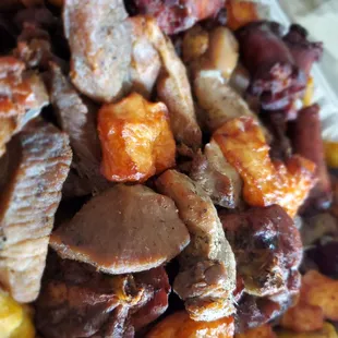 a plate of food