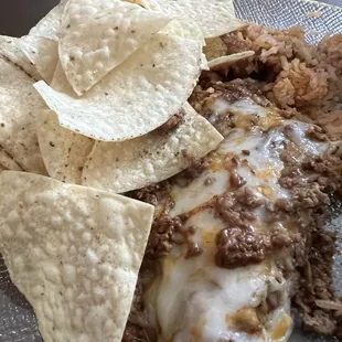 Chips good, mole absolute disgusting nightmare, just DON&apos;T