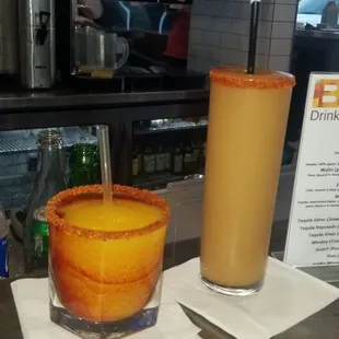 Small one is a mangorita bigger one is a Tamarita.