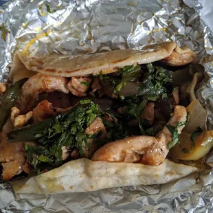 Chicken Fajita Quesadillas