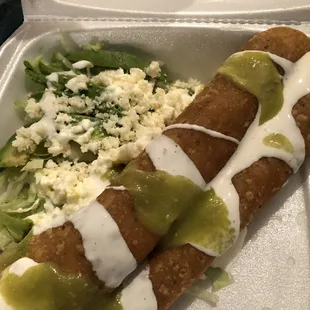 Chicken taquitos