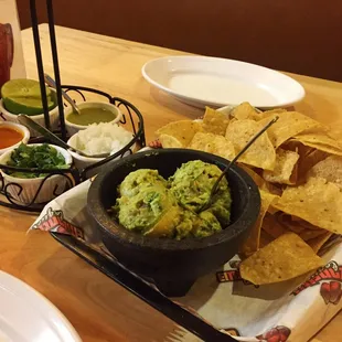 Guac and chips