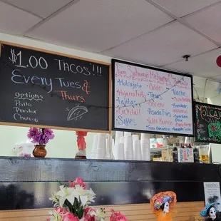Taco Tuesdays and Thursdays