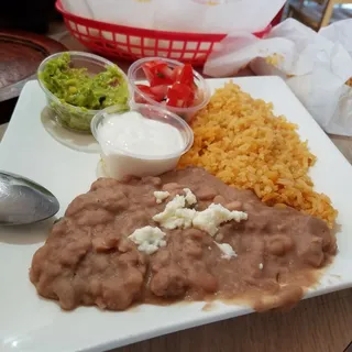 Side Of Rice and Beans