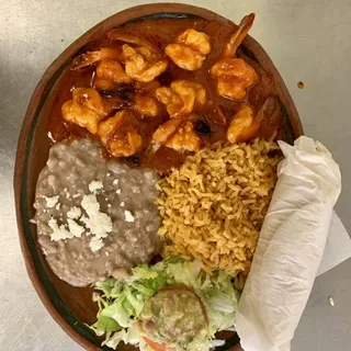 Camarones a La Diabla
