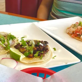 Tostadas de Ceviche