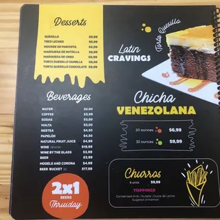 New Menu update June 2024