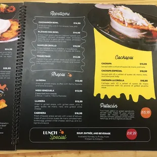 New Menu update June 2024