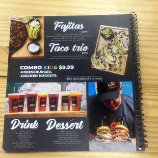 Menu page 5 on April 2024