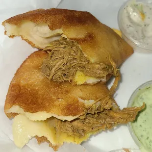 Inside the beef empenada - $4.99