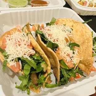 Ground beef hard tacos