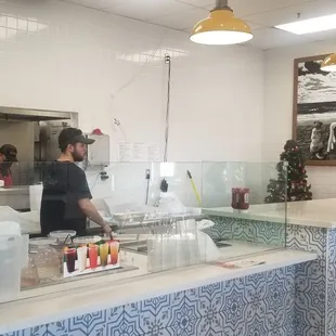Order at the counter