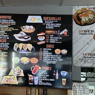 Menu - April 2024