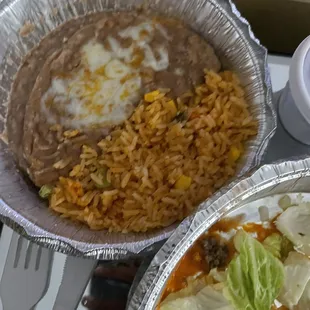 Enchilada Rice &amp; Beans