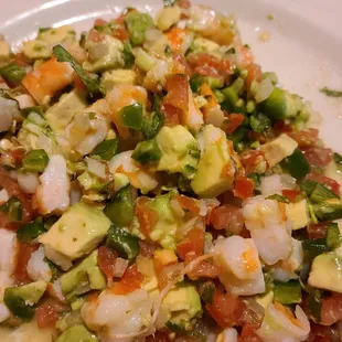 Shrimp ceviche