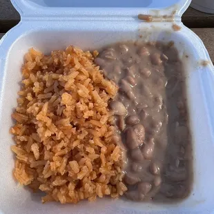 Rice and beans