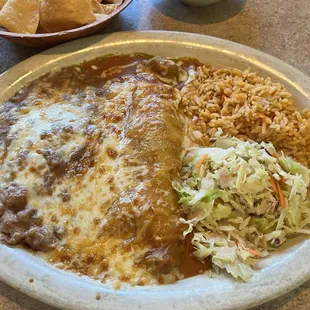 Enchilada single dinner