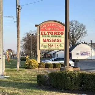 Cross corner from Carver Toyota.