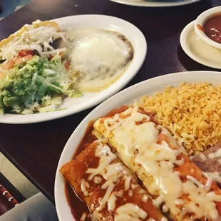 El Toreo combo! Two plates full of food!!