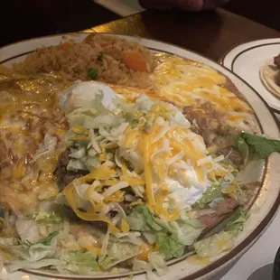 A whole lot of yummy food LOL