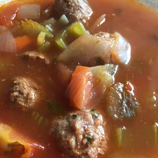 Albondigas Soup