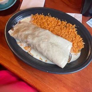 Fajita burrito