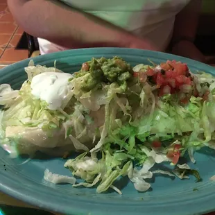Spinach Burrito