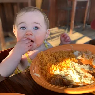 Kids eat free on Tuesdays.