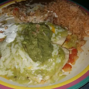 Shrimp Enchiladas