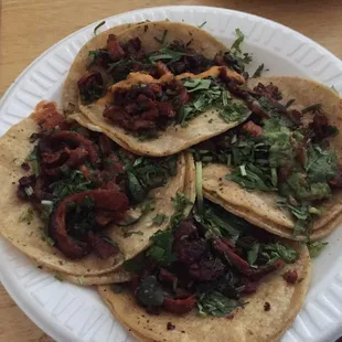 $1 al pastor tacos