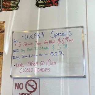 Specials
