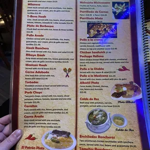 menu, sushi and sashimi