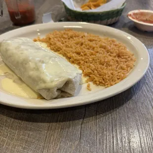 Steak and Cheese Burrito