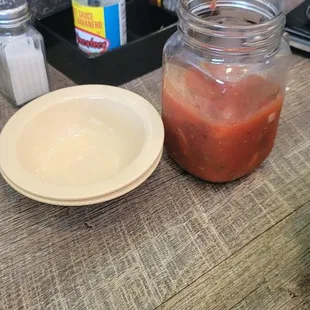 Disnt try salsa. Bean dip delicious!